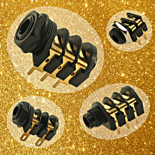 Gold plated contact jack sockets now available from Cliff Electronics