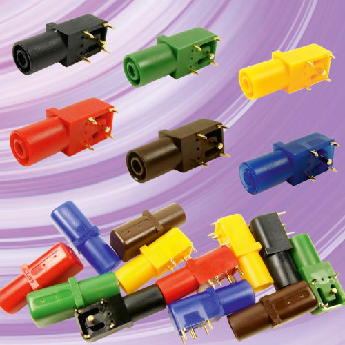 CLIFF 4 mm Shrouded Panel Sockets