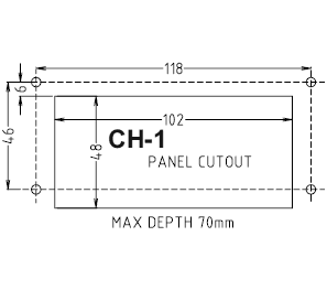 CH-1 pocket handle drawing