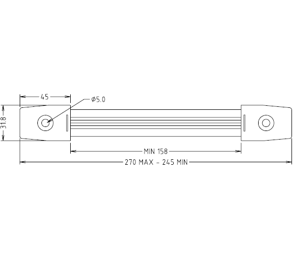 CH-7 strap handle drawing