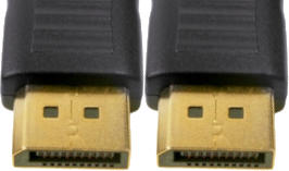 DisplayPort to DisplayPort cable FCR72011 close up