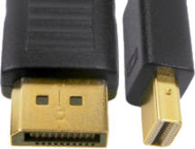 DisplayPort to Mini DisplayPort cable FCR72014 close up