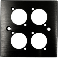 4-Way Faceplate - Plain