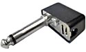SEP/2C Professional mono unscreened 90-degree right-angle quarter-inch jack plug