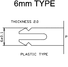 6 mm type shaft