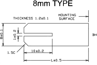 8 mm type shaft
