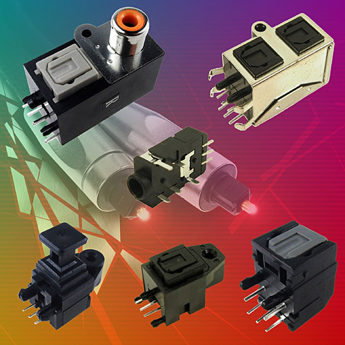 optical jack sockets from Cliff Electronics