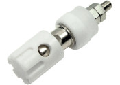 SPT3 Single Spring Terminal in white
