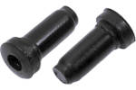 Black 4 mm terminal blanking plug