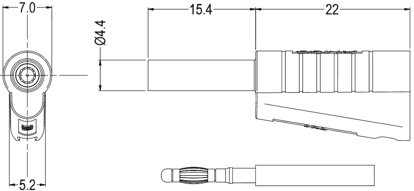P18S test plug drawing