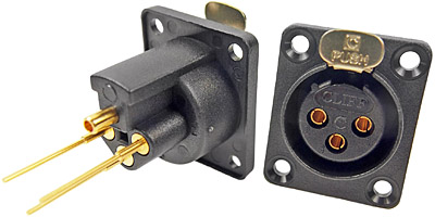 female airtight XLR connector