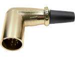 7 pin audio male right-angle XLR plug